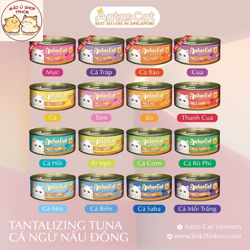 COMBO 12-24 LON PATE AATAS 80G - DẠNG CÁ NGỪ NẤU ĐÔNG VÀ SÚP GÀ