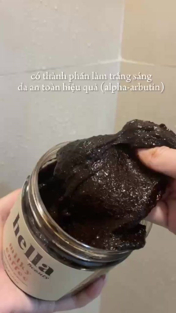 Tẩy Tế Bào Chết Body Cà Phê Hữu Cơ 500g Hella Beauty Giúp Dưỡng Sáng Da Toàn Thân, Giảm Mụn Mờ Thâm | BigBuy360 - bigbuy360.vn