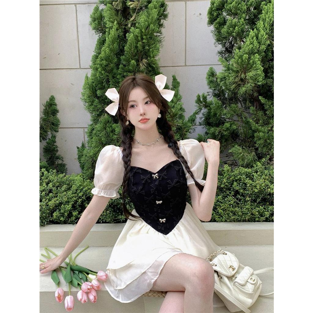 Đầm Công Chúa Tay Phồng Thiết Kế Mới Xinh Xắn Thời Trang