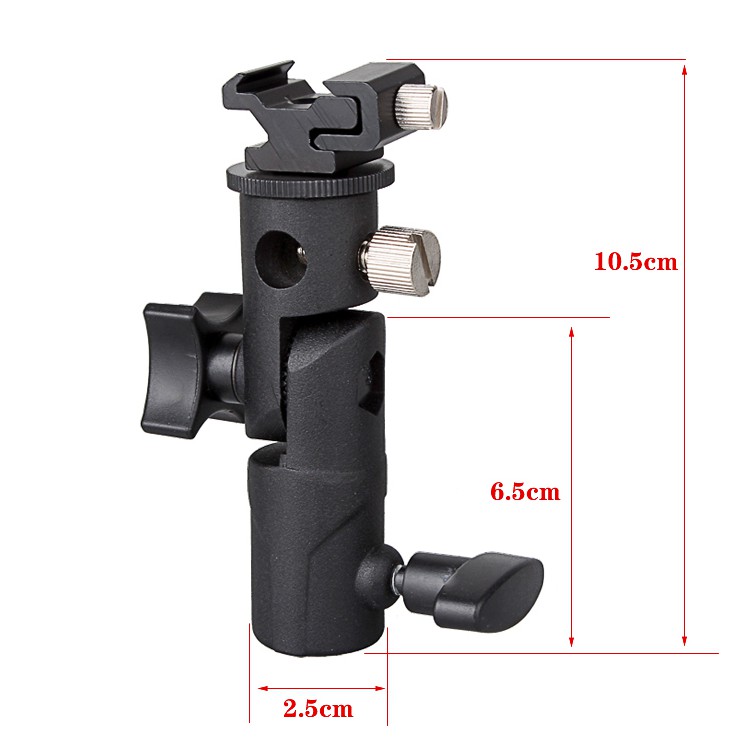 Gá giữ đèn Flash kèm khe cắm dù HL Studio