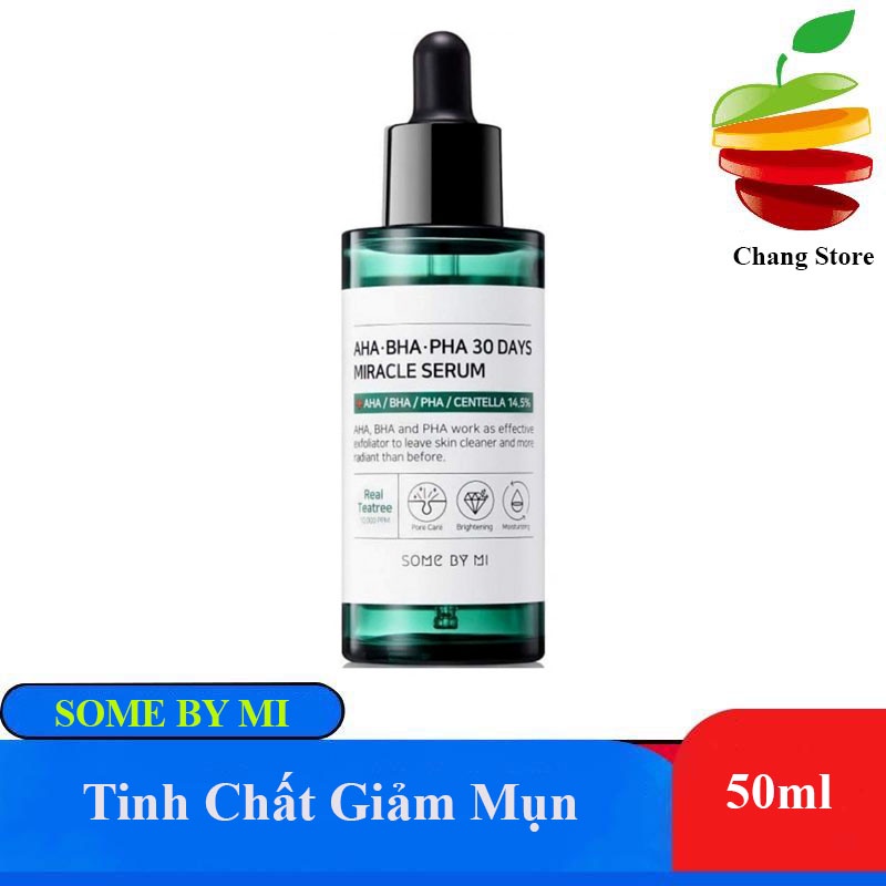 [CHÍNH HÃNG] Tinh Chất Giảm Mụn Some By Mi AHA-BHA-PHA 30 Days Miracle Serum 50ml