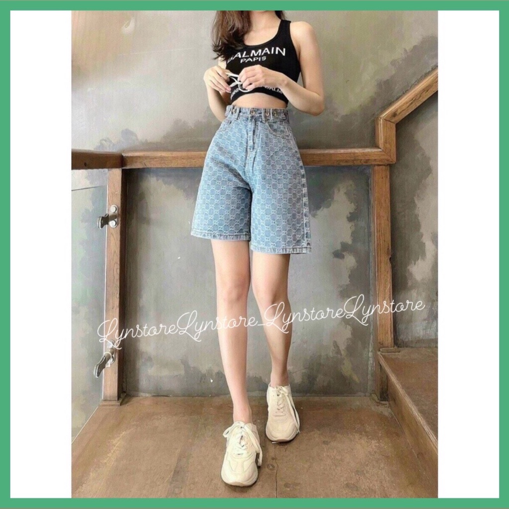 Quần Short Jeans Quần Ngố Bò Họa tiết 1 màu cao cấp Mã Q05 kèm video và ảnh thật
