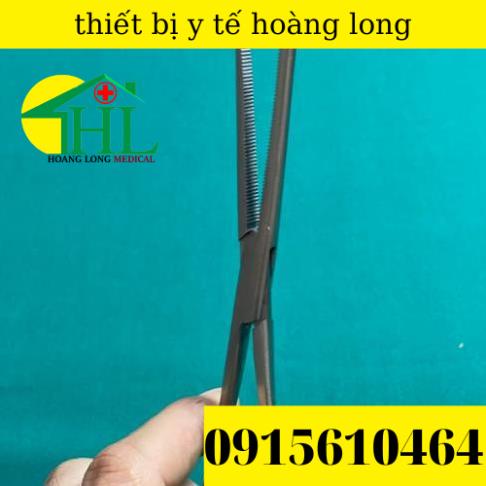 Panh Y Tế, Panh Gắp Phẫu Thuật, Pen Kẹp Y Tế, Panh Thẳng Có Mấu 18cm - Hàng Pakistan