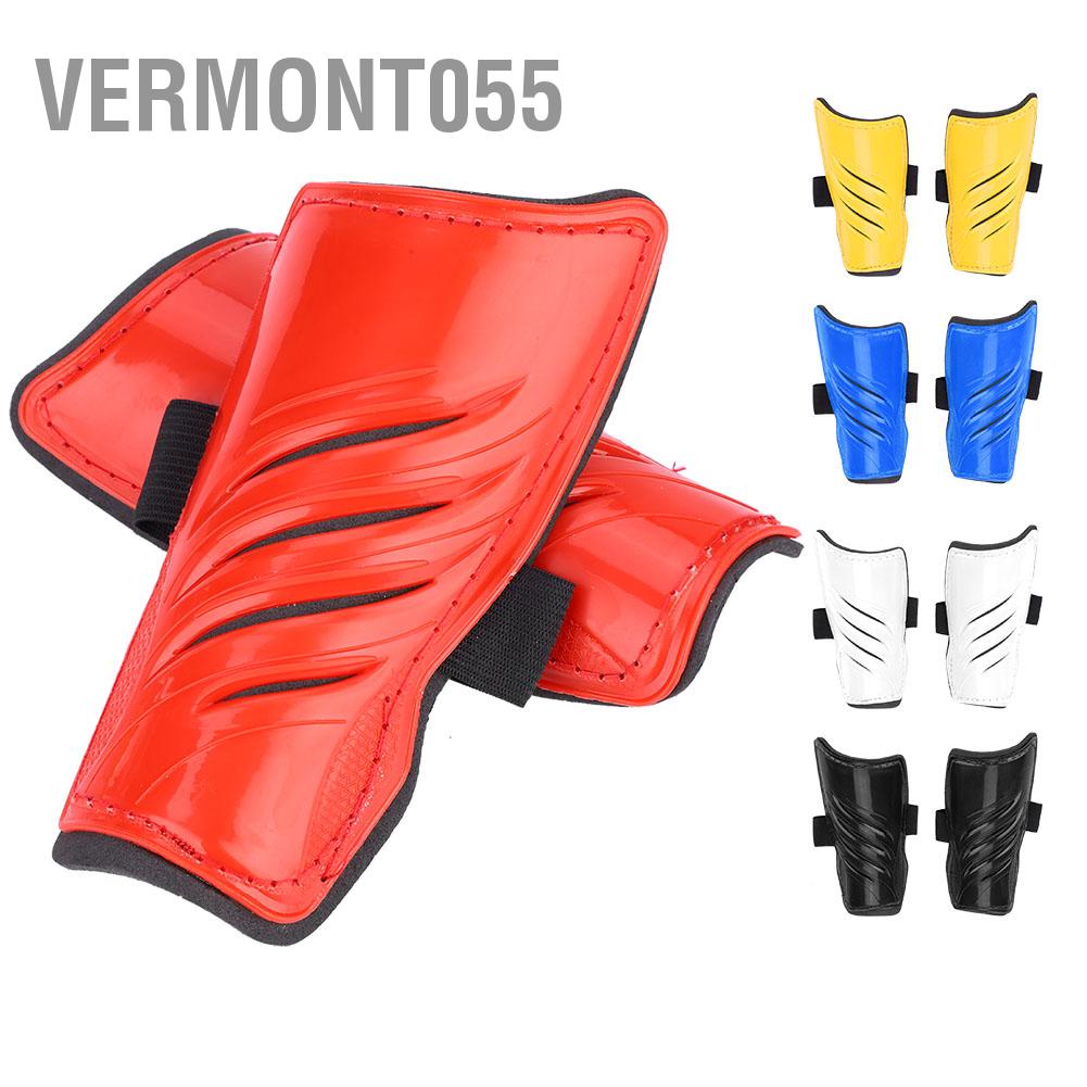 Vermont055 5 Colors 1 Pair Child Football Sports Shinguards Kids Soccer Ball Shin Guards Legs Protector