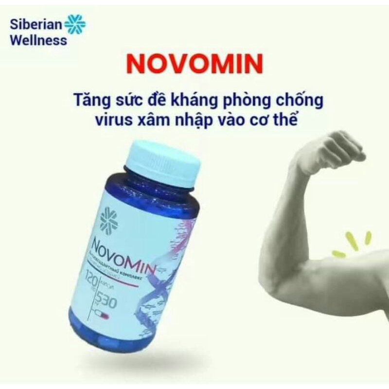 NOVOMIN SIBERI TĂNG CƯỜNG ĐỀ KHÁNG NHANH