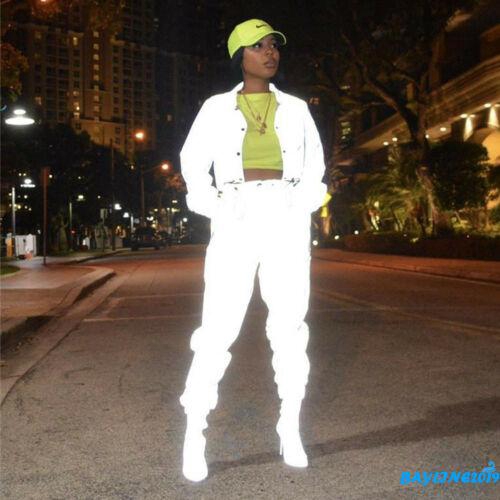 Áo liền quần tay dài phản quang thời trang năng động cho nữ