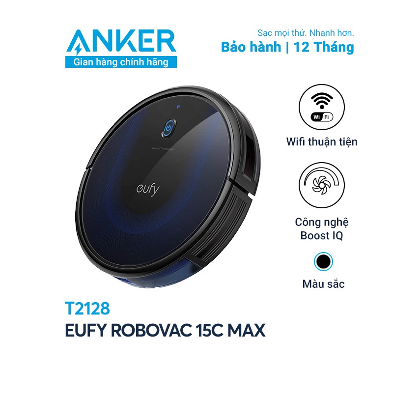 [Mã ELMALL1TR5 giảm 6% đơn 3TR] Máy Hút Bụi Eufy RoboVac 15C Max - T2128