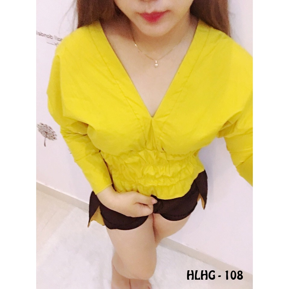ÁO KIỂU NỮ TAY CÁNH DƠI _ HLHG - 108