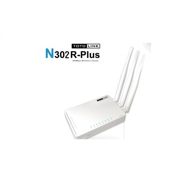 Bộ phát Totolink Router Wi-Fi chuẩn N 300Mbps N302R Plus - Hàng Chính Hãng