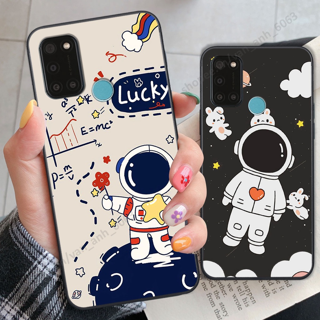 Ốp Realme C17 / 7i hình bầu trời, phi hành gia đẹp, ốp lưng điện thoại realme viền dẻo cao cấp