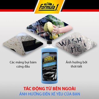 Nước rửa xe có chất đánh bóng cao cấp FORMULA 1 517377 946ml