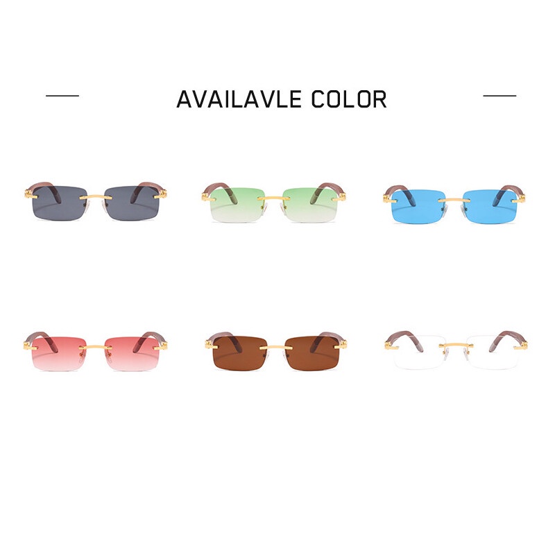 Kính Chống Nắng PTQ Unisex Không Gọng Thời Trang