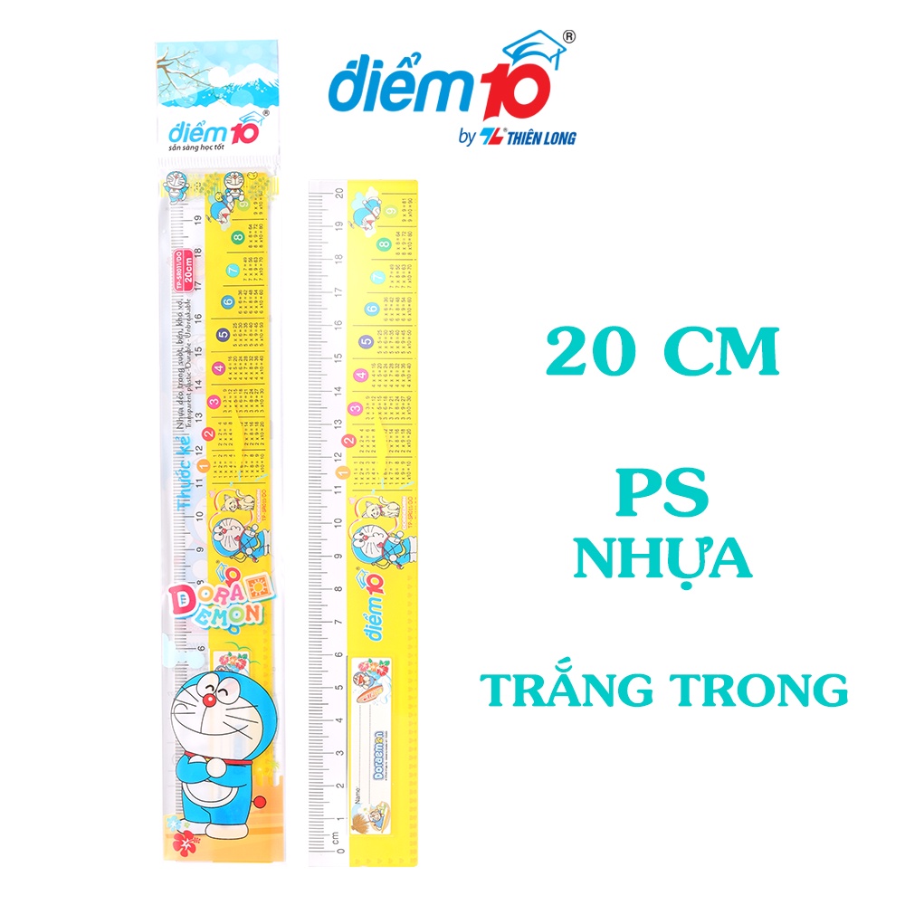 Thước thẳng Điểm 10 Doraemon SR-011/DO