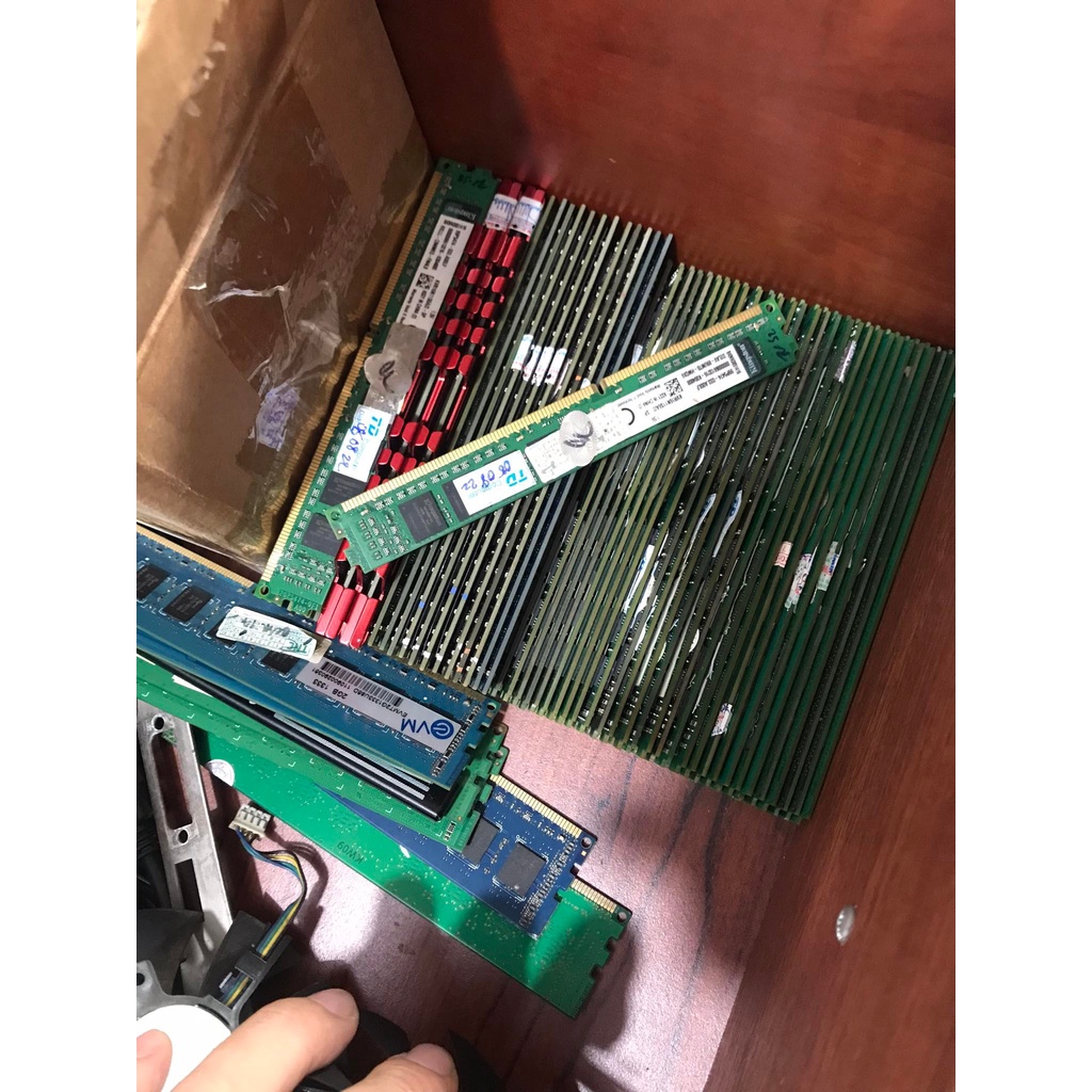 Ram máy bàn ddr3 2g tháo máy các loại có số lượng