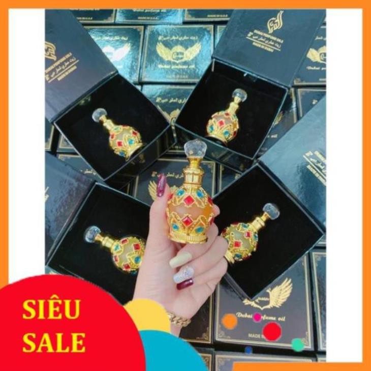 [𝑭𝑹𝑬𝑬𝑺𝑯𝑰𝑷] - ✦ CAO CẤP ✦- Tinh dầu nước hoa Dubai chai đính đá vương miệng 15ml | WebRaoVat - webraovat.net.vn