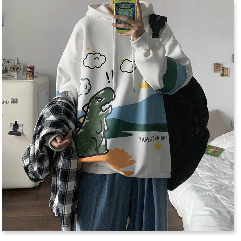 ÁO KHOÁC NỈ HODDIES KHỦNG LONG CỰC CHẤT SIÊU HOT HÈ KOKO MI STORE