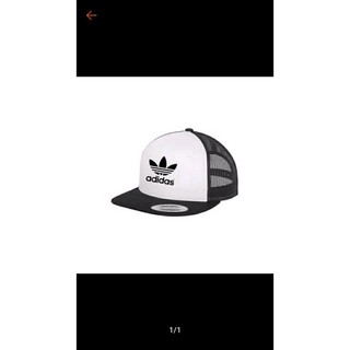 Mũ lưỡi trai Adidas CLASIC màu trắng đen