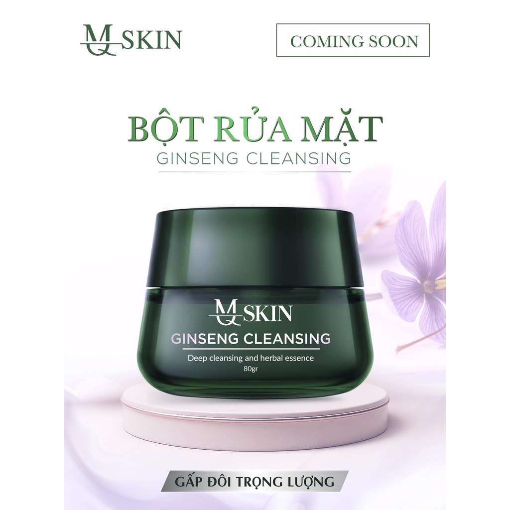 Bột Rửa Mặt Nhân Sâm MQ - Chính Hãng