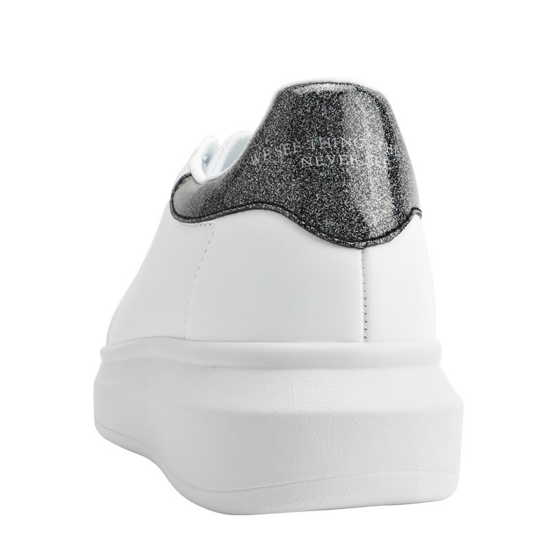 Giày thể thao sneaker Domba Gót Da Glitter nam nữ H-9023