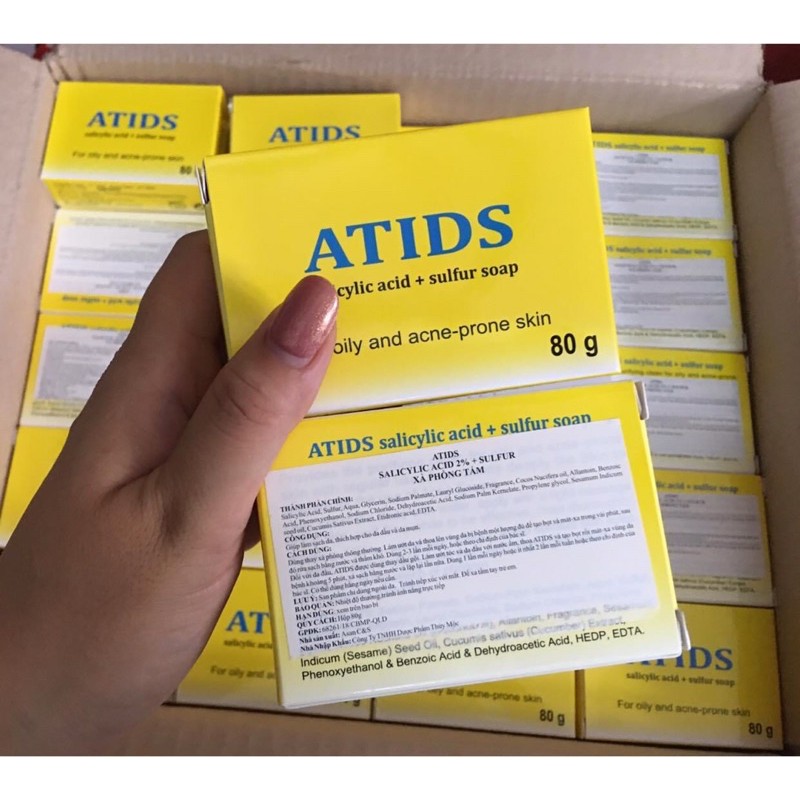 [ CHÍNH HÃNG ] Xà phòng giảm mụn lưng ATIDS | BigBuy360 - bigbuy360.vn