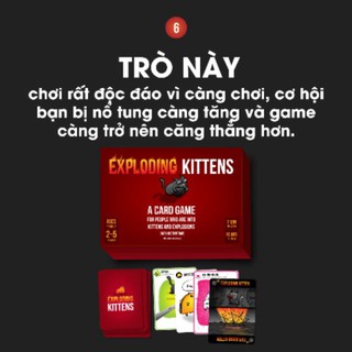 [Có bán sỉ] Mèo Nổ - Exploding Kittens