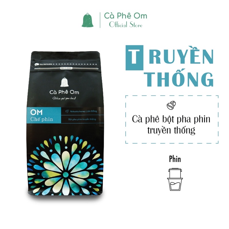 Cà phê pha phin gu TRUYỀN THỐNG , cafe rang xay nguyên chất