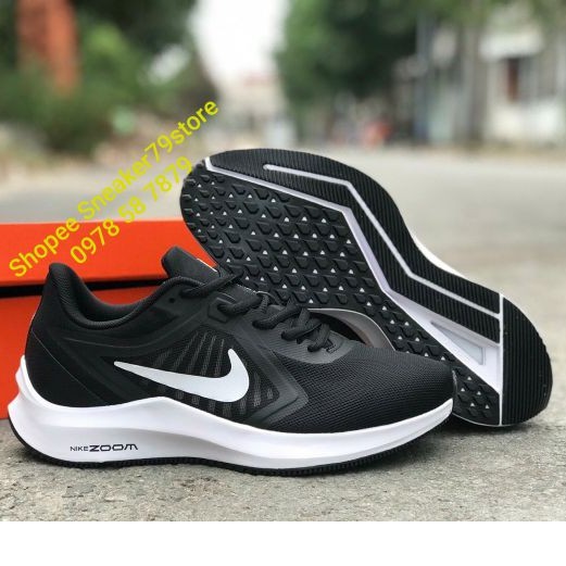 Giày Nike Running Dowshifter 10 Black/White Men [Chính Hãng - FullBox] Sneaker79store