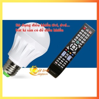Bóng đèn LED đui xoáy điều khiển từ xa hồng ngoại