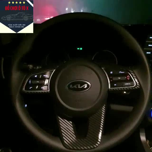 Ốp vô lăng xe ô tô KIA CERATO, KIA CARENS, KIA SELTOS, KIA K3 2021, KIA SONET | BigBuy360 - bigbuy360.vn