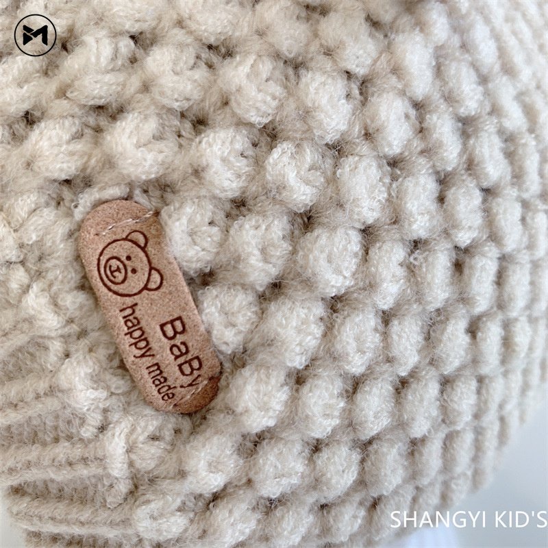 Mũ Dệt Kim Bảo Vệ Tai Bốn Màu Sắc Đơn Giản Mẫu Mới Năm 2022 Dành Cho Bé 0-12 Tháng Tuổi