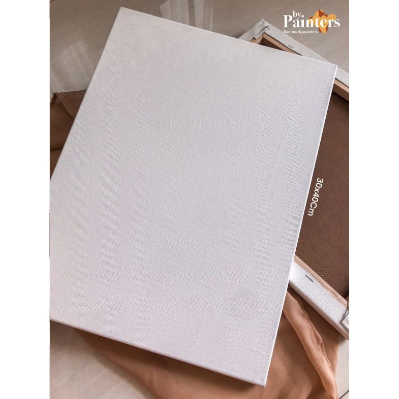 Giày Thể Thao Canvas Trắng Trơn Chất Lượng Cao 30x40cm