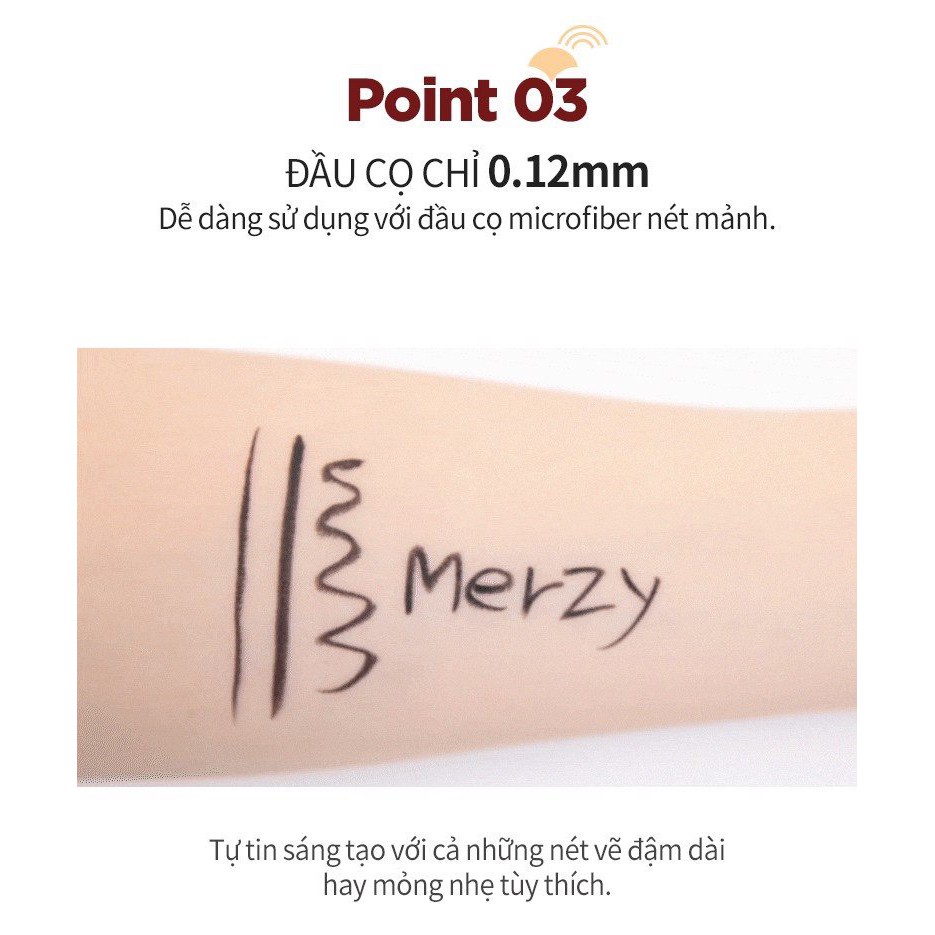 Bút Kẻ Mắt Nước Merzy The Heritage Pen Eyeliner