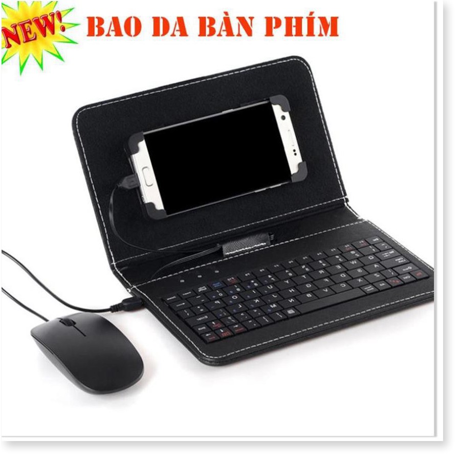 ⚡ ( Giá rẻ hủy diệt) -  Bàn Phím Chơi Game Có Chuột Cho Điện Thoại SMARTPHONE, Bao Da Bàn Phím Có Chuột Cho Điện Thoại C