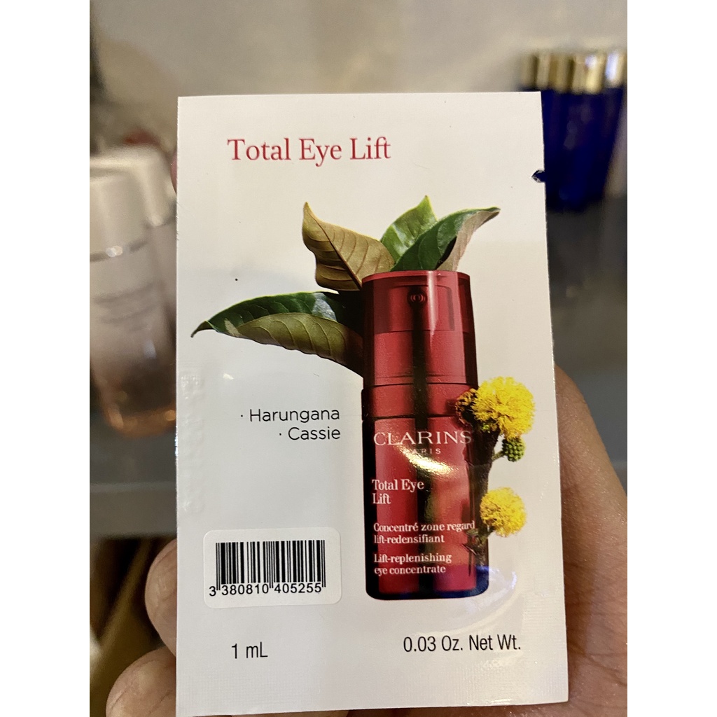 [ Quà Tặng SEPHORA ]  Mẫu thử kem mắt chống lão hoá Clarins Total Eye Lift 1ml