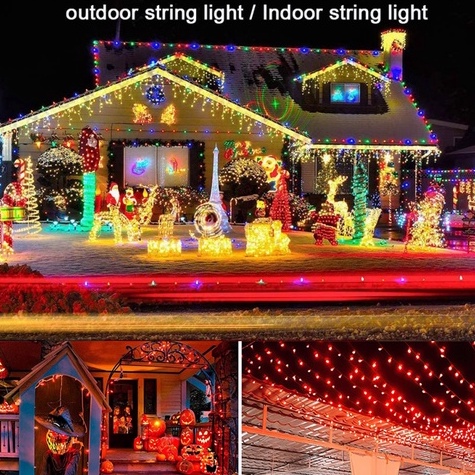 Dây Đèn Led 8 Họa Tiết Chống Nước Dùng Trang Trí