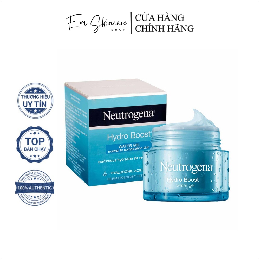 Kem dưỡng ẩm cấp nước NEUTROGENA HYDRO BOOST WATER GEL/ GEL CREAM 50ml | Hàng chính hãng 100% | EM Skincare Shop