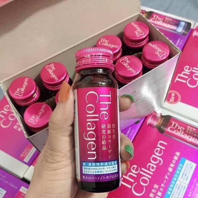 Nước uống Shiseido The Collagen Bổ sung collagen cho nữ