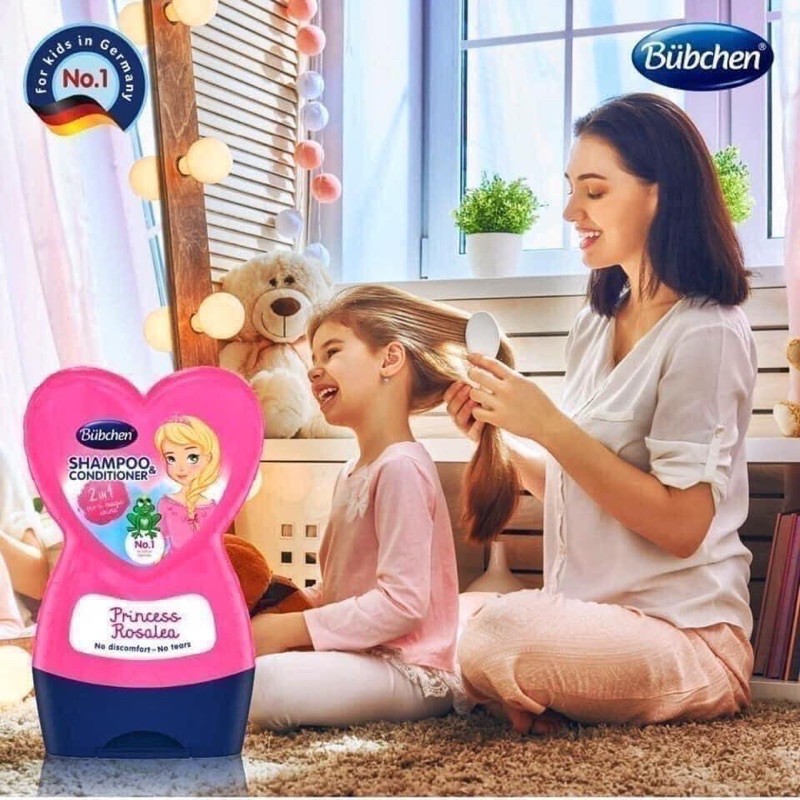 Sữa tắm gội cho bé Bubchen số 1 tại Đức, 230ml