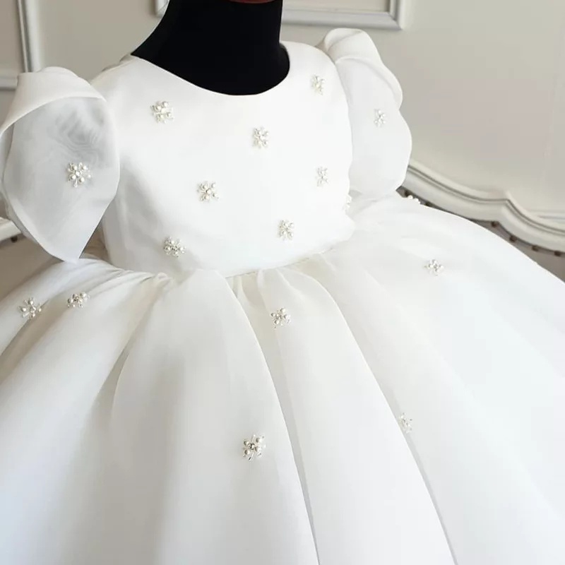 váy đầm công chúa cho bé - FRERSHIP- váy đầm công chúa trắng voan