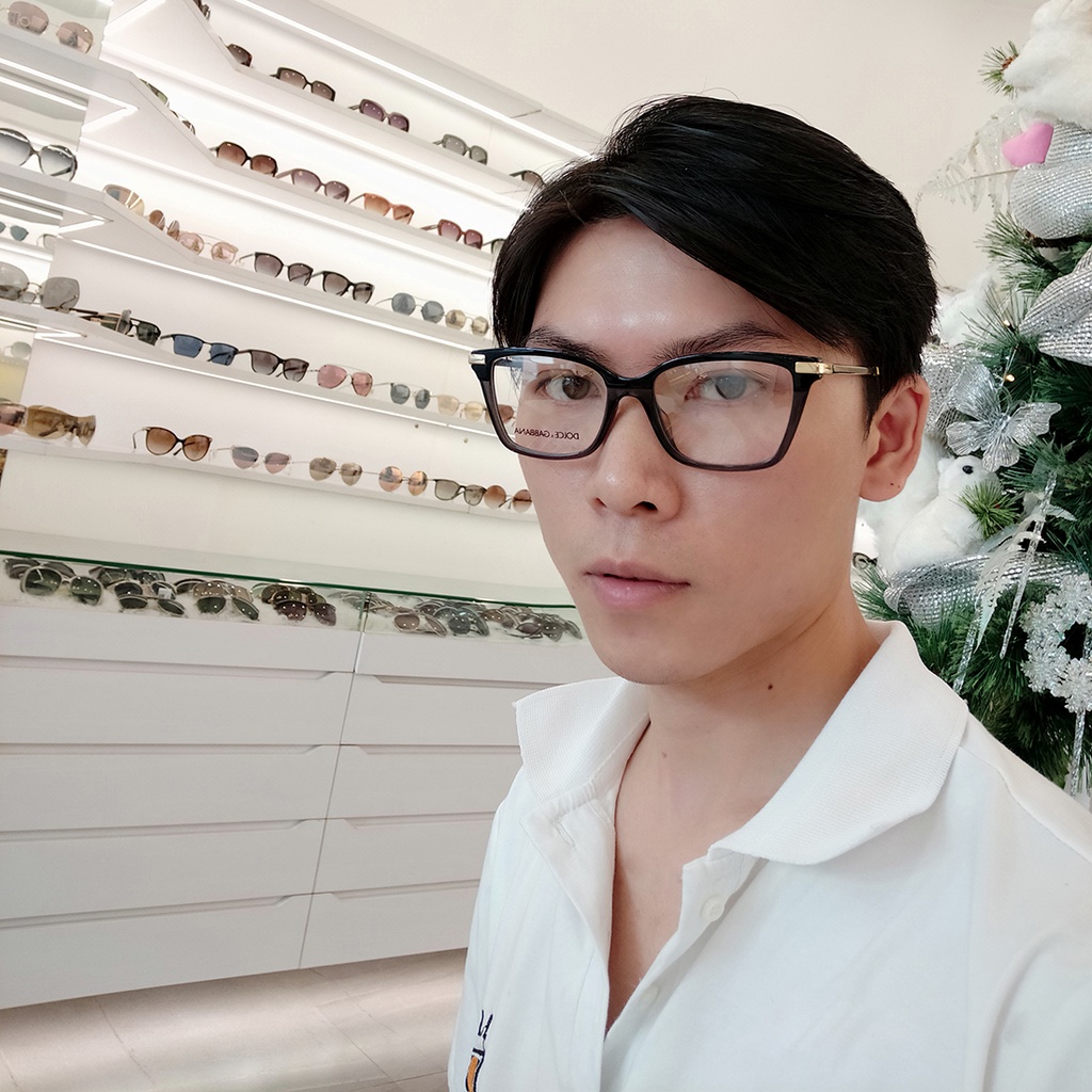 Gọng kính chính hãng Dolce &amp; Gabbana DG3345F 3246 (52-17-140) màu sắc thời trang