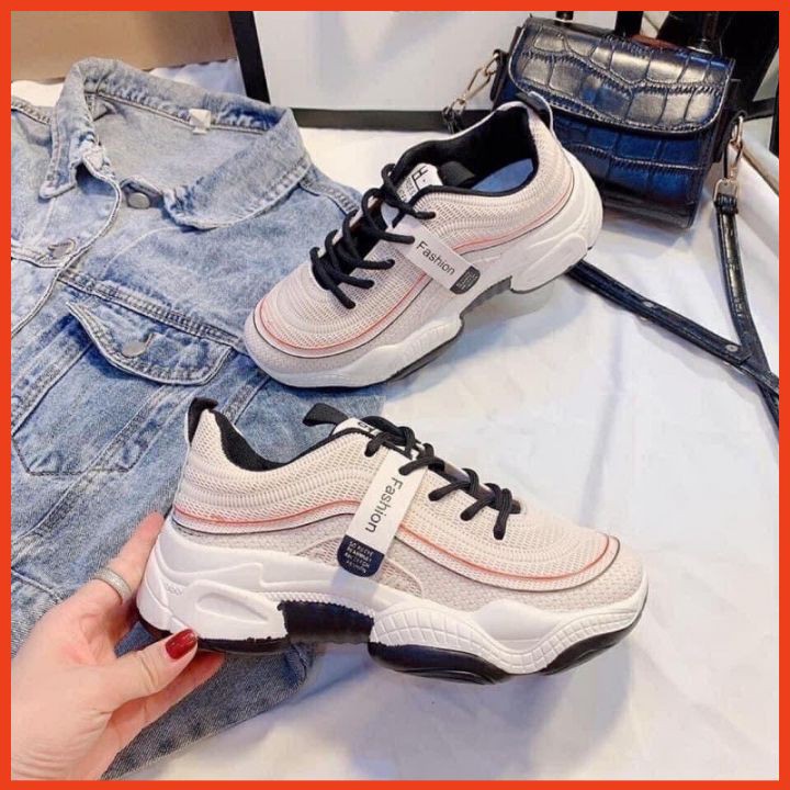 Giày Thể Thao Sneaker Nữ Hàn Quốc Mẫu Mới | BigBuy360 - bigbuy360.vn