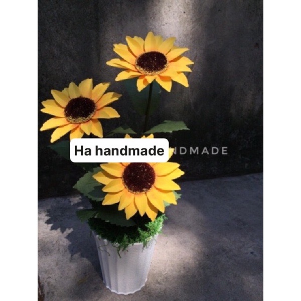 Nhuỵ làm hoa hướng dương hoa cúc, hoa giả các loại Diy Craft Handmade