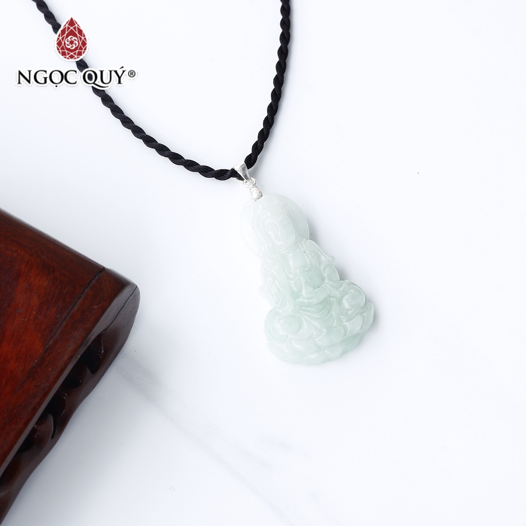 Mặt dây chuyền quan âm CT phỉ thúy - Ngọc Quý