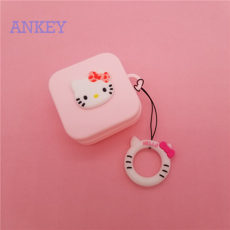 Xiaomi Mi Air 2 SE / Mi True Wireless Earphones 2 Basic Vỏ Silicon Mềm Chống Sốc Chống Nước Có Móc Treo Bảo Vệ Hộp Sạc Tai Nghe Bluetooth