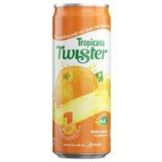 💖DATE MỚI💖 Nước Cam Ép Twister Lon 320ml