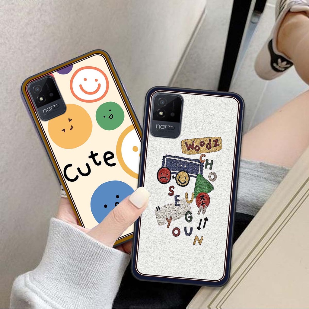 Ốp Realme Narzo 50i bộ hình thiết kế độc lạ siêu dễ thương. hàng cao cấp siêu bền