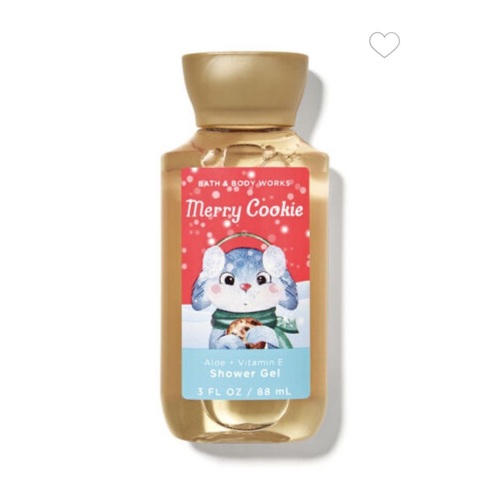 BILL US - Bộ sản phẩm Set 3 chai Merry Cookie của Bath and body works Travel Size