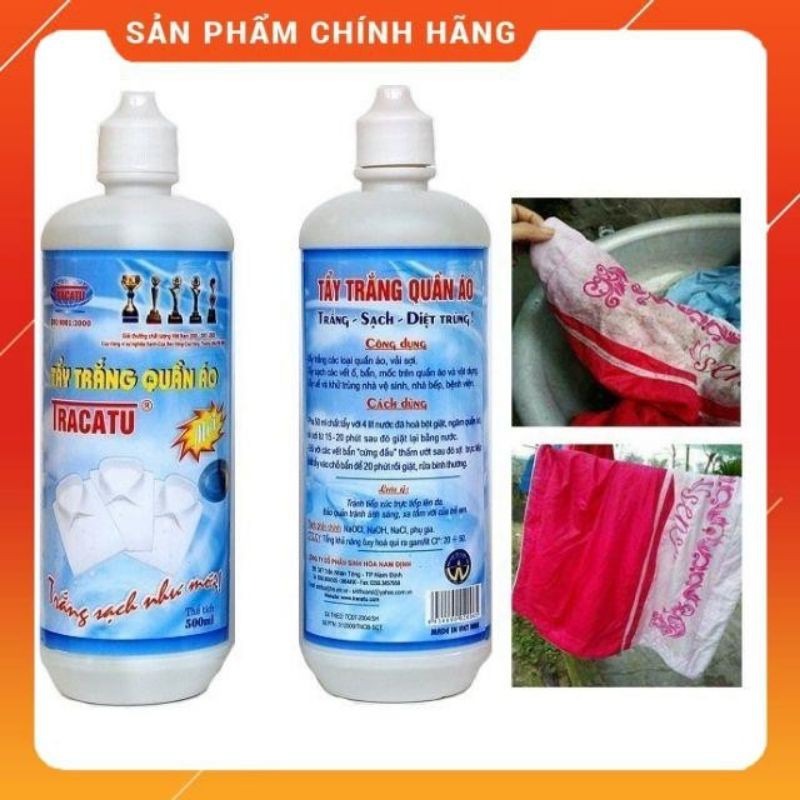 Combo sỉ 10 chai tẩy mốc tracatu nam định 500ml