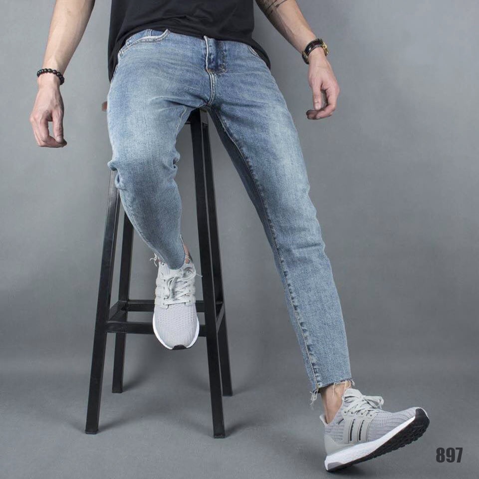 Quần Jean Skinny Nam Dài ,Quần Bò Nam Co Giãn Chuẩn Form Hàn Quốc 40-85kg mẫu 88897