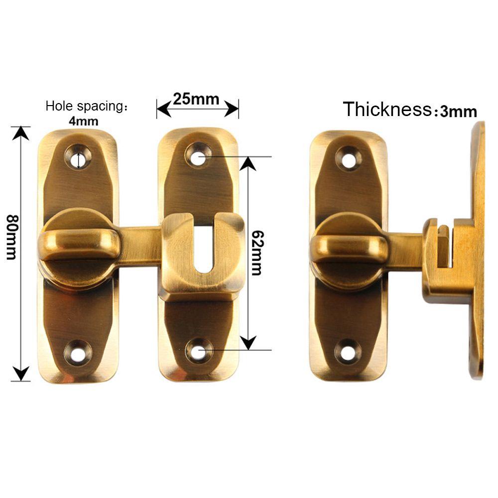 Khóa Cửa Trượt Không Cần Khoan Chống Trộm Tiện Dụng